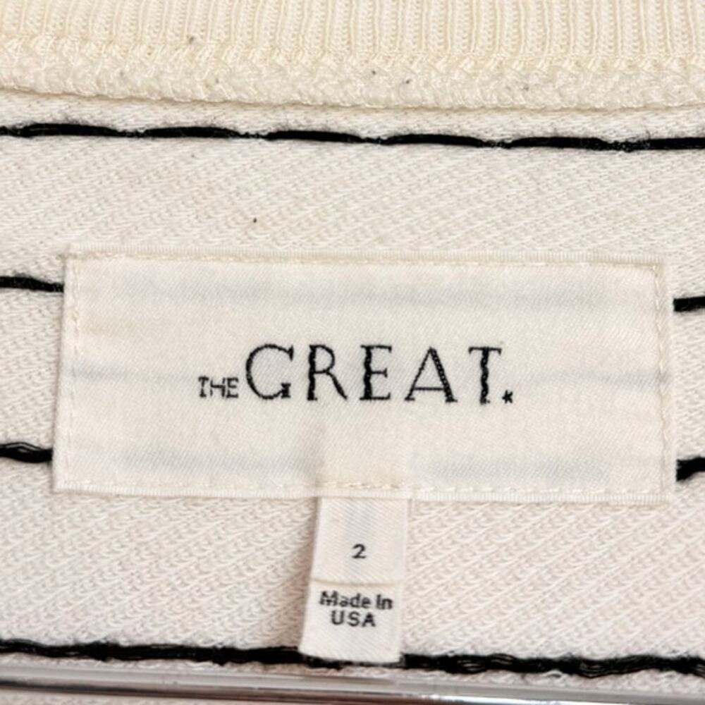 The Great. The Swiss Dot Bubble Sweater US 2 Taylor Swift Fall Cozy Warm - Picture 7 of 9